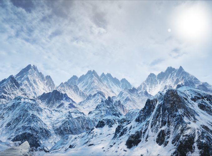 Wallpaper mountains, snow, winter, 4k, Nature 576442860